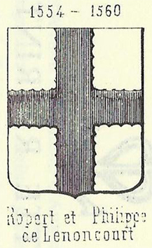 Armoiries des Lenoncourt